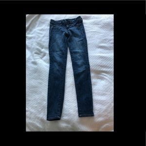 American Eagle skinny dark blue jeggings size 2